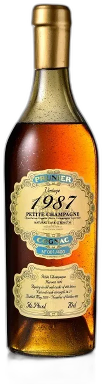 photo du vin Prunier Vintage 1987 Petite Champagne