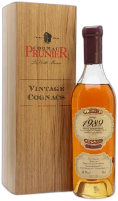 photo du vin Prunier Vintage 1989 Petite Champagne