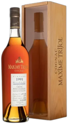 vue du vin Maxime Trijol Petite Champagne 1991