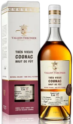 photo du vin Vallein-Tercinier Single Cask Lot 72 Petite Champagne