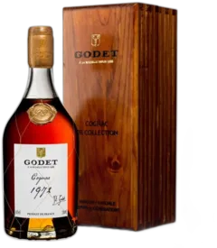 vue du vin Godet Millésime 1972 Petite Champagne