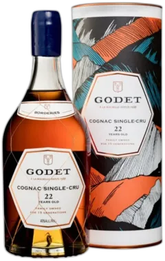 photo du vin Godet Single-Cru 22 Ans Borderies Cognac