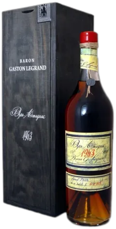 photo Baron Gaston Legrand Bas-Armagnac 1963