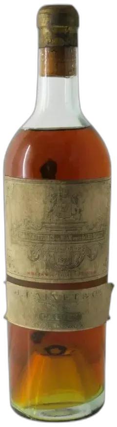 photo Château Filhot 1928