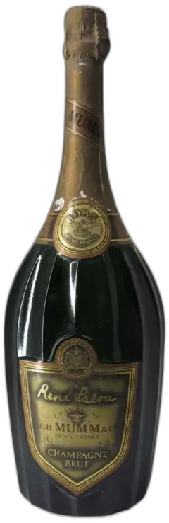 photo Champagne Mumm René Lalou Brut 1985 Magnum
