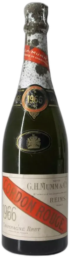 photo Champagne Mumm Cordon Rouge Brut 1966