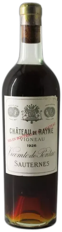 photo Château de Rayne Vigneau 1926