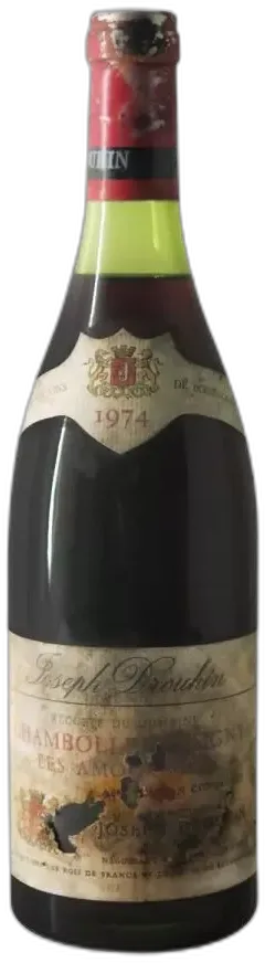 photo Chambolle-Musigny 1er Cru les Amoureuses Joseph Drouhin 1974