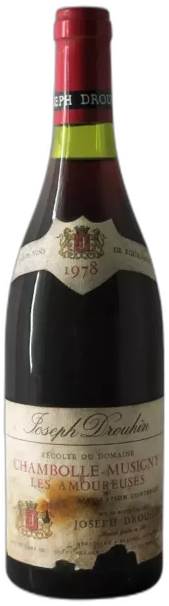 photo Chambolle-Musigny 1er Cru les Amoureuses Joseph Drouhin 1978