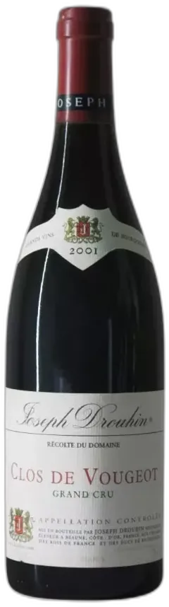 photo Clos-de-Vougeot Grand Cru Joseph Drouhin 2001
