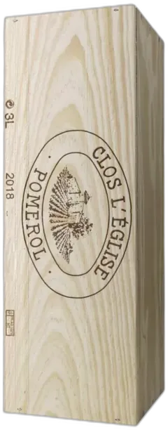 photo Clos l'Eglise 2018 Caisse Bois d'Origine d’un Double Magnum