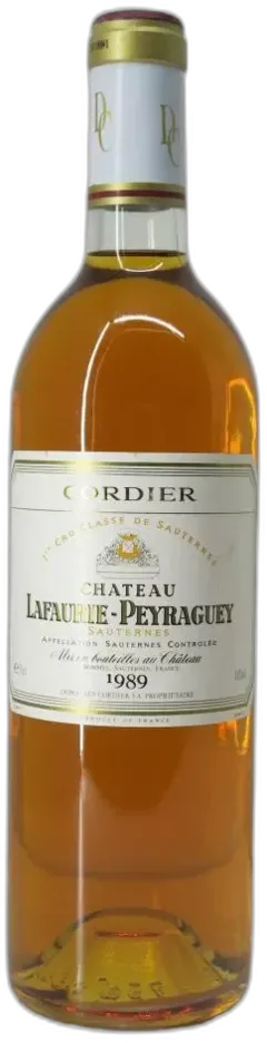 photo Château Lafaurie-Peyraguey 1989