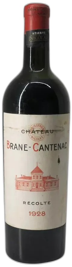 photo Château Brane-Cantenac 1928