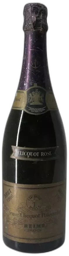 photo du vin Champagne Veuve Clicquot Ponsardin Rosé Brut 1966