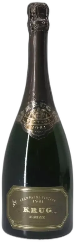 photo Champagne Krug Vintage Brut 1981