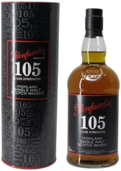 photo du vin Whisky 105 Cask Strength Glenfarclas d’Une