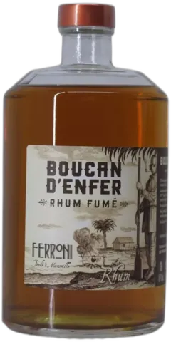 photo Rhum Boucan d'Enfer Maison Ferroni Coffret d'Une