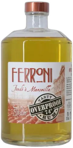 photo Rhum Tasty Overproof Maison Ferroni
