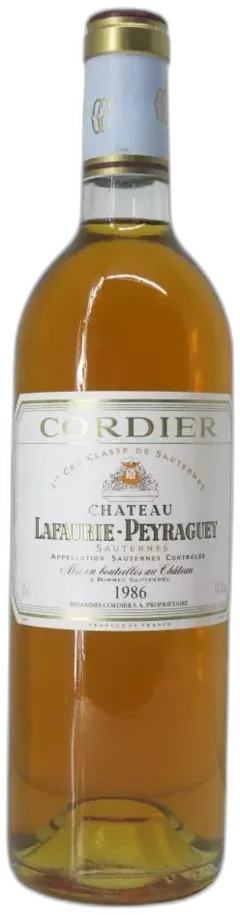 photo Château Lafaurie-Peyraguey 1986