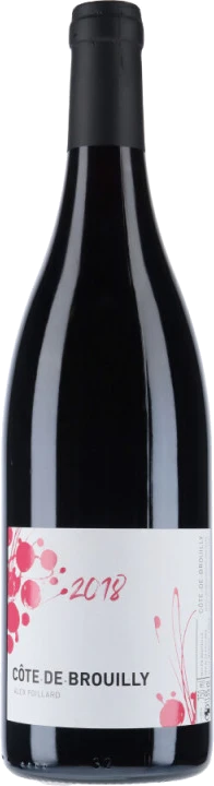 photo Domaine Alex Foillard Côte de Brouilly 2018