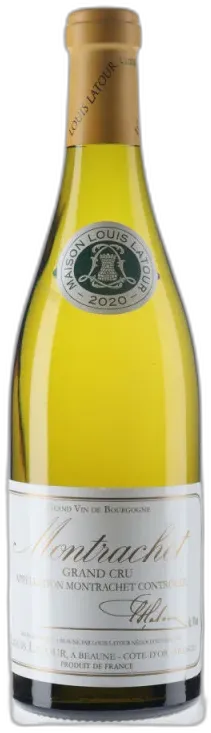 photo du vin Domaine Louis Latour Montrachet Grand Cru 2020
