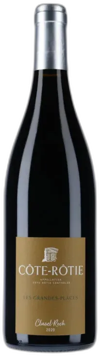photo du vin Domaine Clusel-Roch Côte-Rôtie "les Grandes-Places" 2020