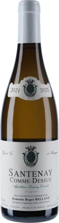 photo Domaine Roger Belland Santenay Comme Dessus Blanc 2021