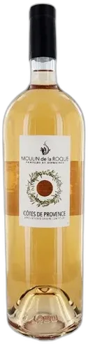 vue du vin Magnum Côtes de Provence les Oliviers Moulin de la Roque