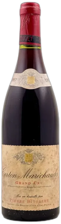 photo du vin Pierre Bitouzet Corton Maréchaudes 1997