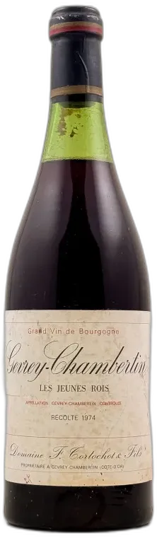 photo du vin Tortochot Gevrey Chambertin "Jeunes Rois" 1974