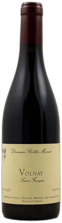vue du vin Roblet Monnot Volnay "Saint François" 2021