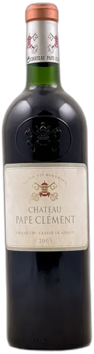 illustration du vin Pape Clément Pessac Léognan 2003
