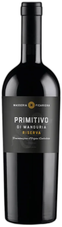 photo du vin Primitivo di Manduria Riserva Doc Masseria Ficarigna 2019