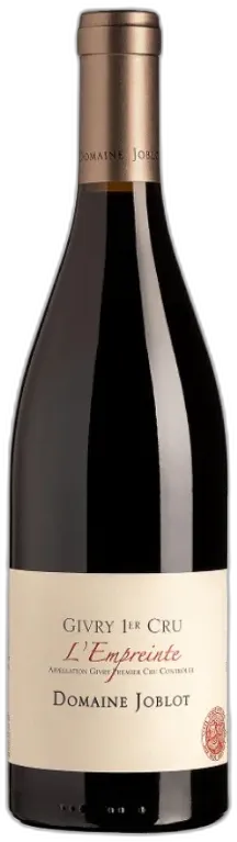 vue du vin Domaine Joblot Givry 1er Cru Empreinte 2024