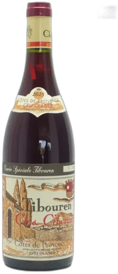 illustration du vin Clos Cibonne Côtes de Provence Rouge Tibouren