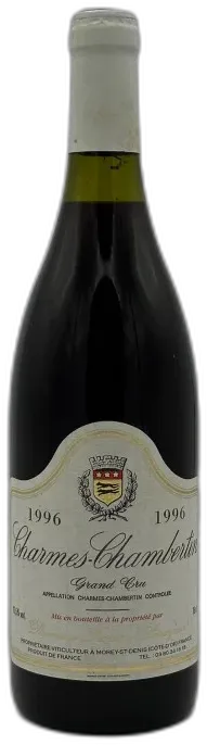 illustration du vin Charmes Chambertin Grand Cru 1996 Ferreira Peirazeau