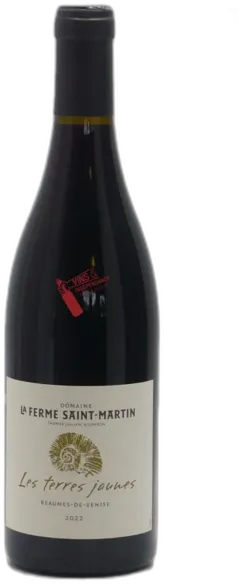 image du vin Domaine la Ferme Saint Martin Beaumes de Venise "Terres Jaunes" 2022