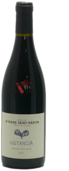 illustration du vin Domaine la Ferme Saint Martin Beaumes de Venise "Costancia" 2021