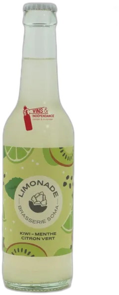 photo du vin Brasserie Soma Limonade Kiwi Menthe Citron Vert