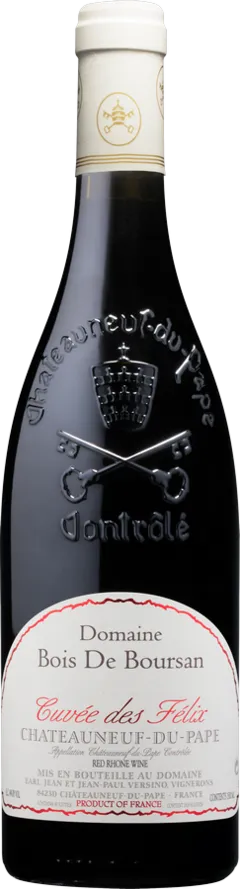 photo du vin Châteauneuf-du-Pape Dne Bois de Boursan Rouge 2022 c des Félix