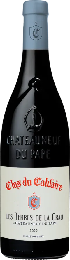 aperçu du vin Châteauneuf-du-Pape Clos du Calvaire Terres de la Crau Rge 2022