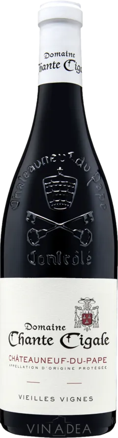 photo du vin Châteauneuf-du-Pape d Chante Cigale Rouge Vieilles Vignes 2022