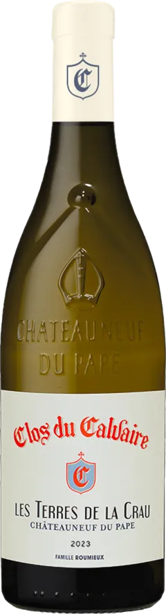 image du vin Châteauneuf-du-Pape Clos du Calvaire Terres de la Crau bc 2024