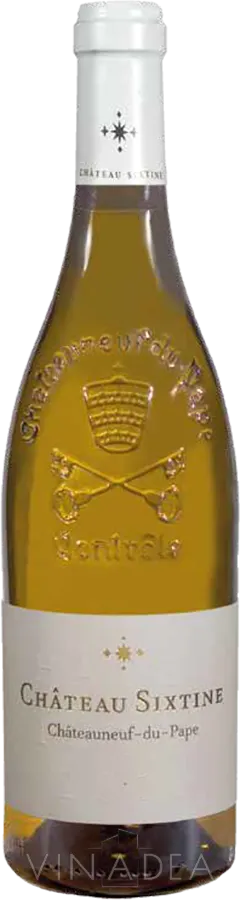 illustration du vin Châteauneuf-du-Pape Château Sixtine Blanc 2024