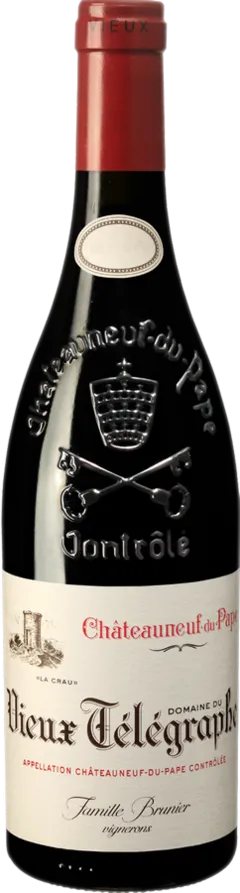 photo du vin Châteauneuf-du-Pape Télégramme Vignobles Brunier