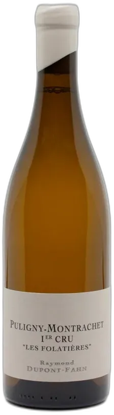 vue du vin Raymond Dupont Fahn Puligny-Montrachet 1er Cru les Folatières 2024
