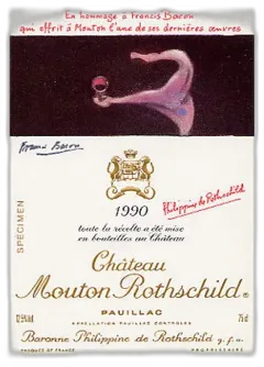photo du vin Chateau Mouton Rothschild