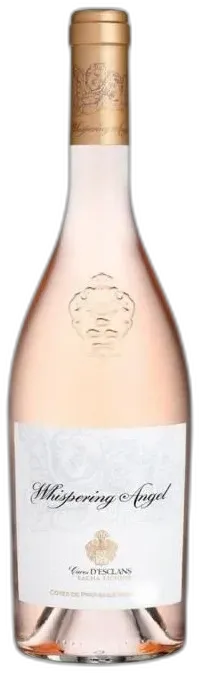 vue du vin Whispering Angel Côtes de Provence 2024 Vin Rosé de Provence