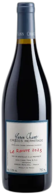 photo du vin Domaine Yann Chave Crozes-Hermitage le Rouvre 2023