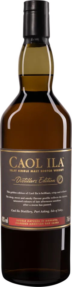image du vin Caol Ila Single Malt Scotch Whisky "The Distillers Edition" Giftbox